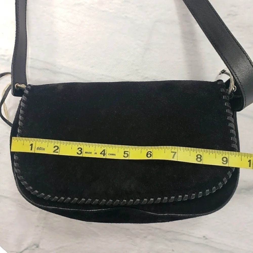 Salvatore Ferragamo AF-21 3897 Suede Bag Hobo EUC